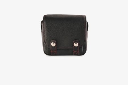 Сумка Oberwerth Q-Bag, черная, красная строчка img 2