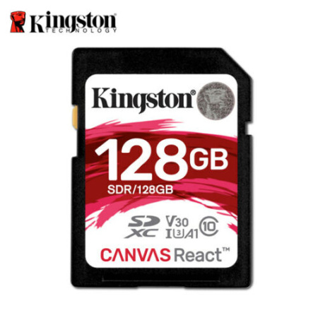 Kingston karte 128 GB SDXC Canvas react CL10 img 0