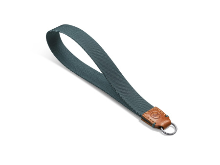 Wrist Strap for D-Lux 8, fabric, cognac – petrol img 0