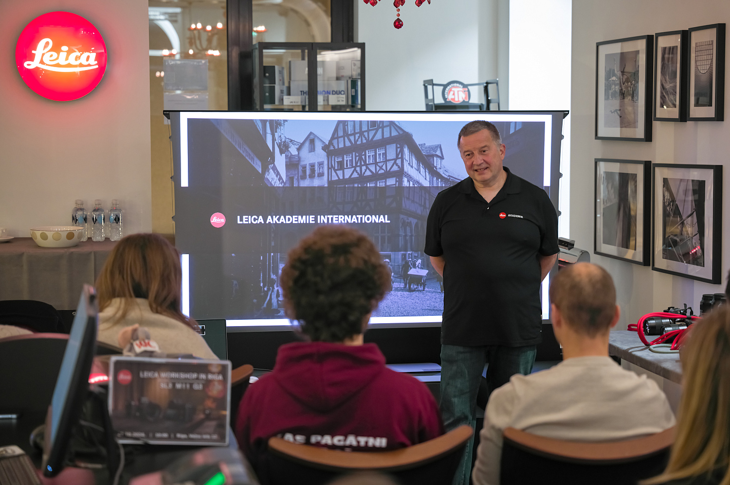 Фотоотчёт с мероприятия "Leica workshop in Riga"