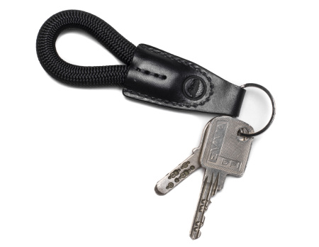 Virves atslēgu turētāis Rope key chain, melns img 1