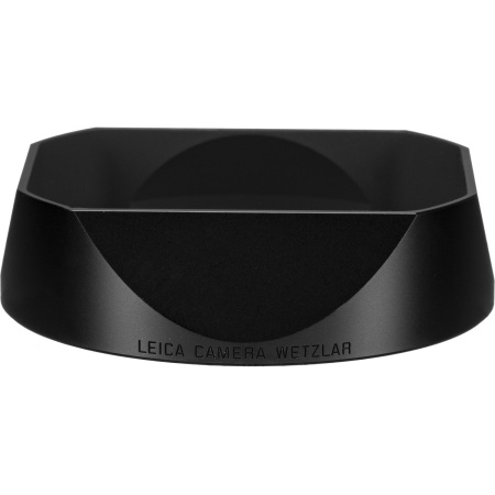 Lens hood for Leica Q-P, black, lacquered img 0