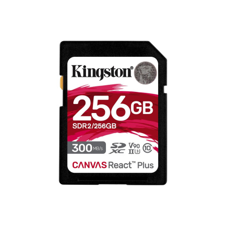 Kingston 256GB Canvas React Plus SDXC img 0