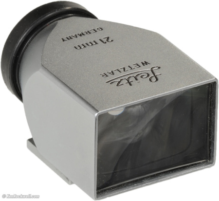 Bright Line Find M for 21mm lenses, silver.chrome img 0