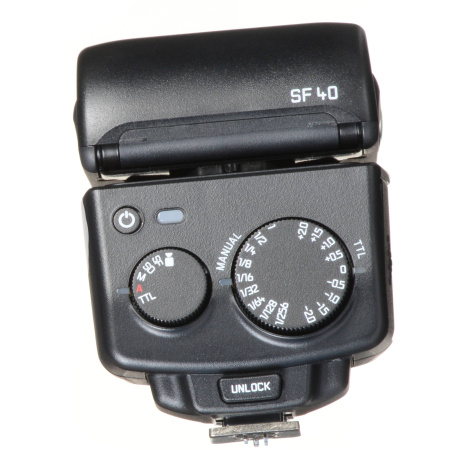 Leica Flash SF 40 for Leica Q, black img 1