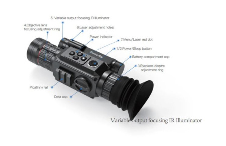Sytong HT-60 6.5-13X 200M night vision riflscope img 3